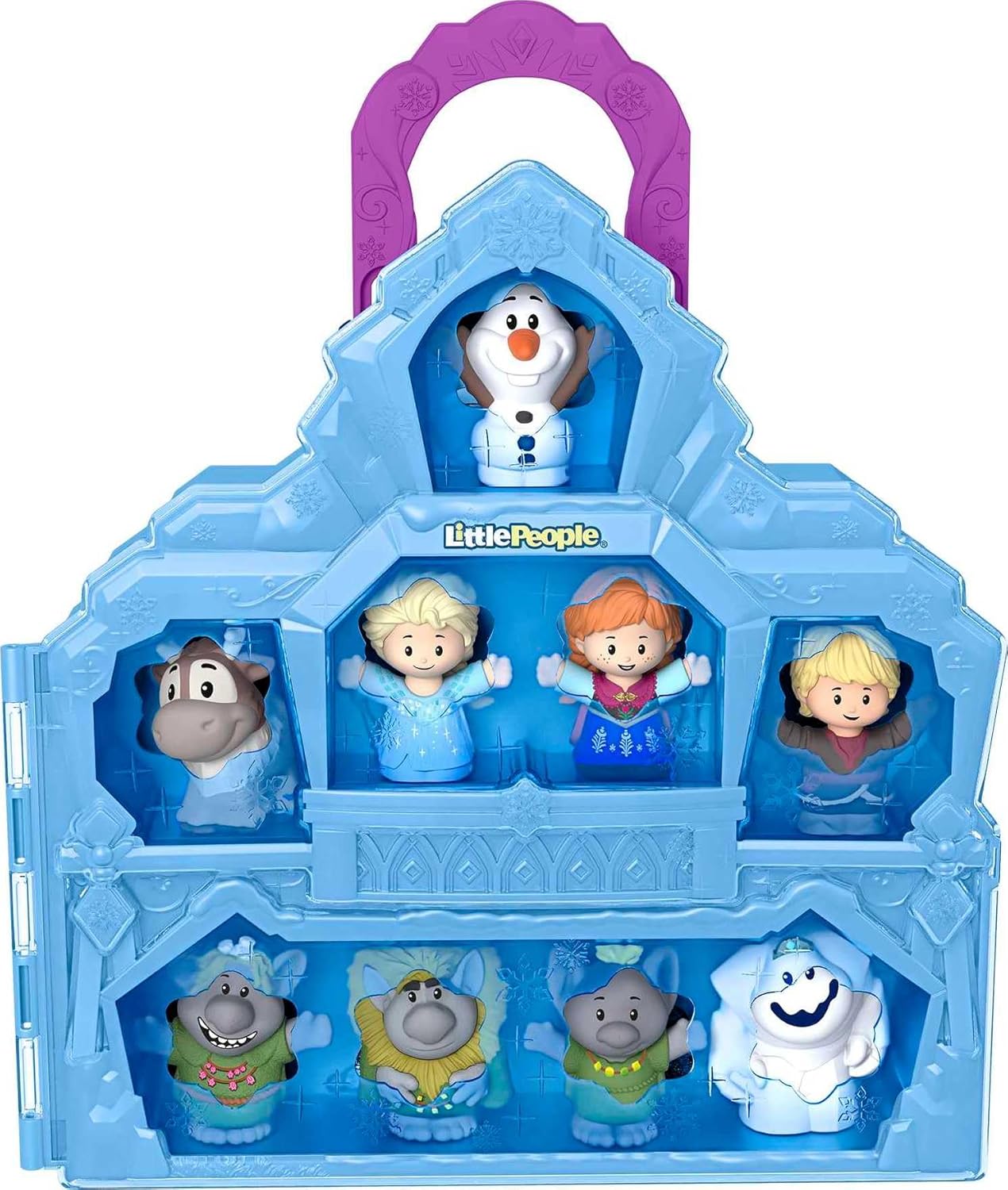 Fisher-Price Little People Disney Frozen Carry Along Castle Playset