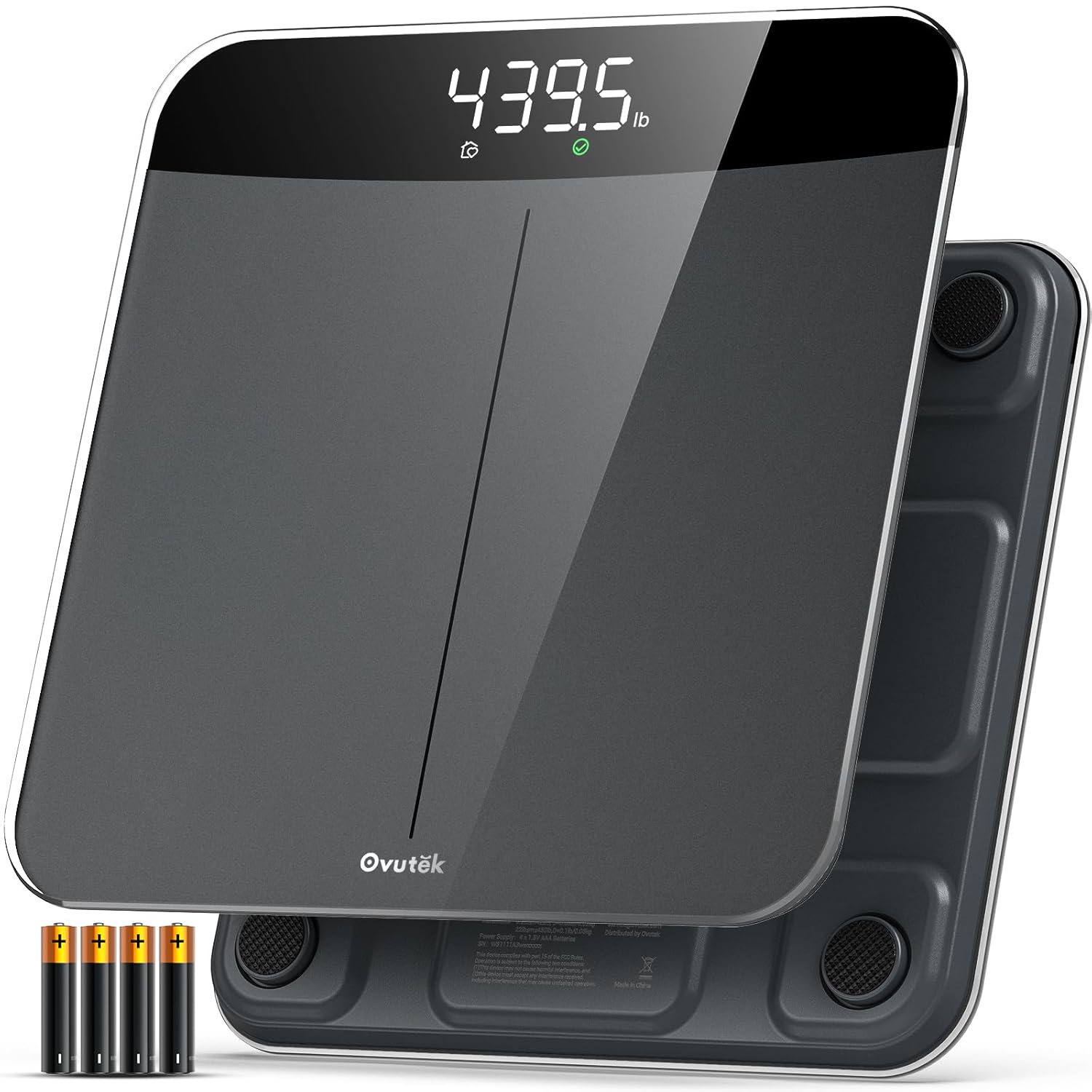 Ovutek Bathroom Scales Digital Weight with Advanced Accuracy