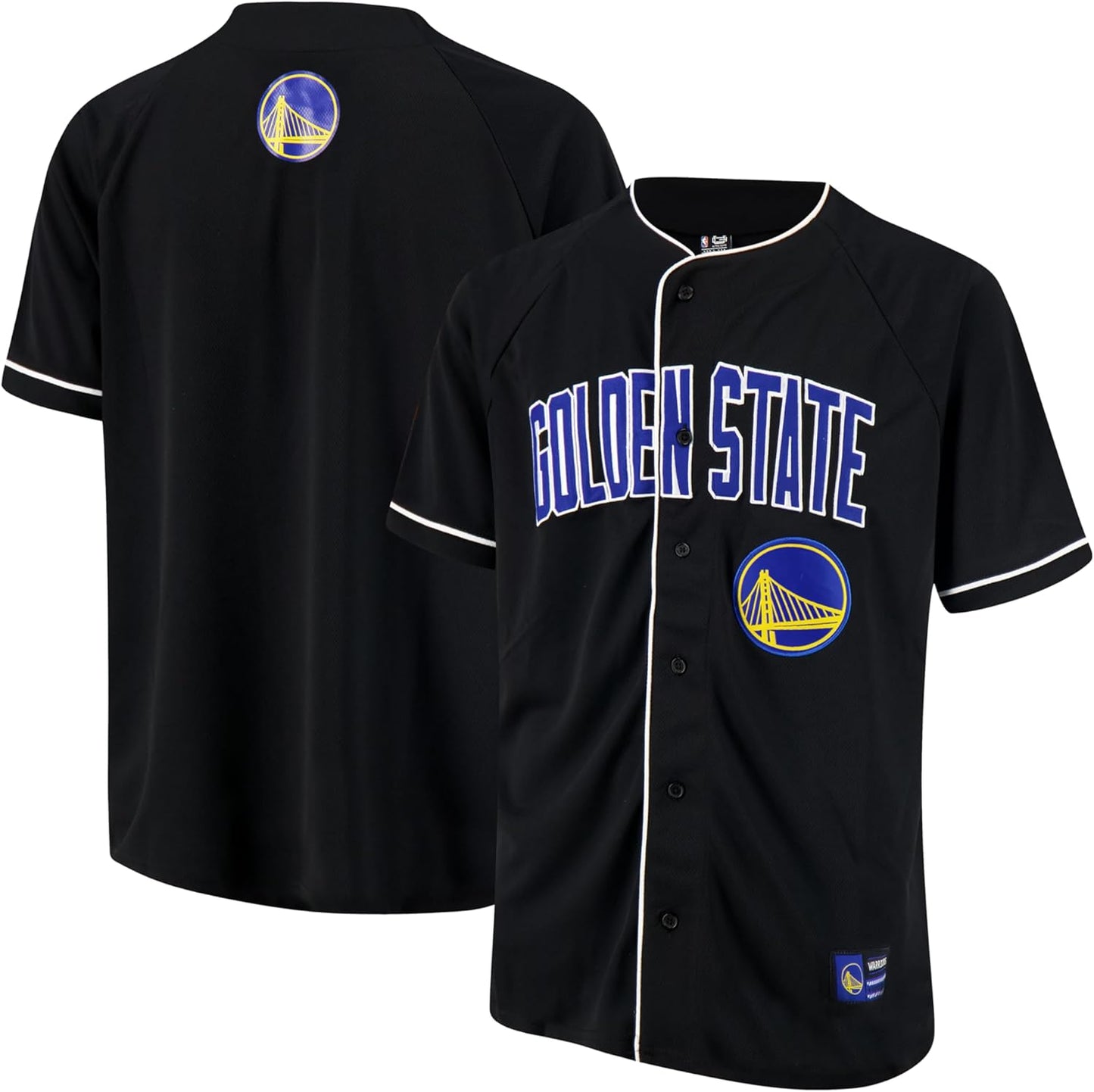Ultra Game NBA Official Super Soft Button Down Baseball Shirt