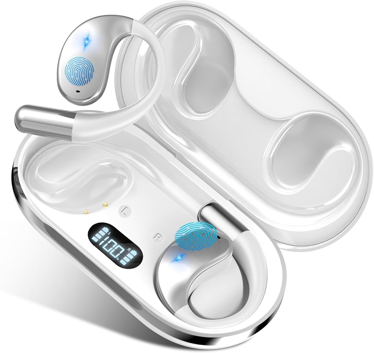 3-in-1 Translation Earbuds - Real Time Language Translator - 60Hrs Playtime