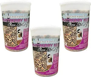 Fruit Berry Nut Classic Seed Log - Perfect for Attracting Birds