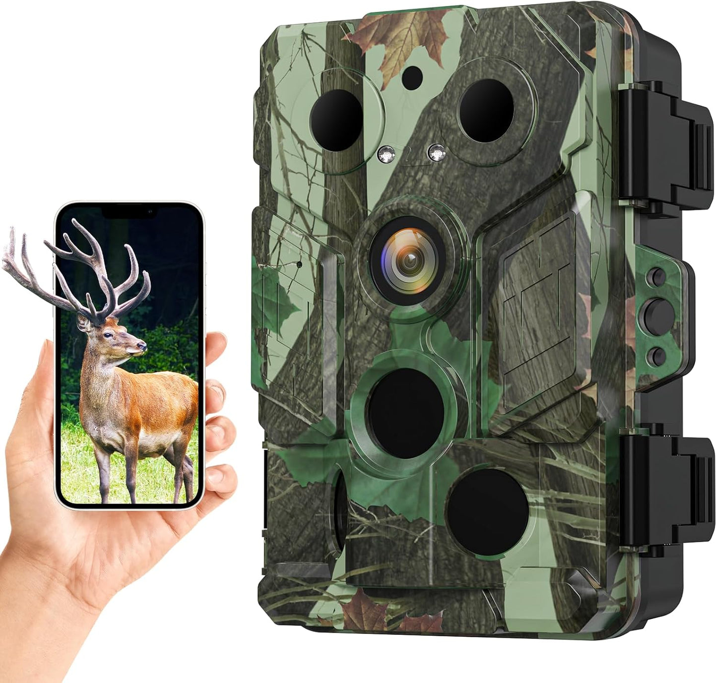 Kylinsure WiFi Trail Camera: 32MP Night Vision