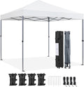 Yaheetech 8x8 Pop Up Canopy Instant Tent - Easy Set Up Shade