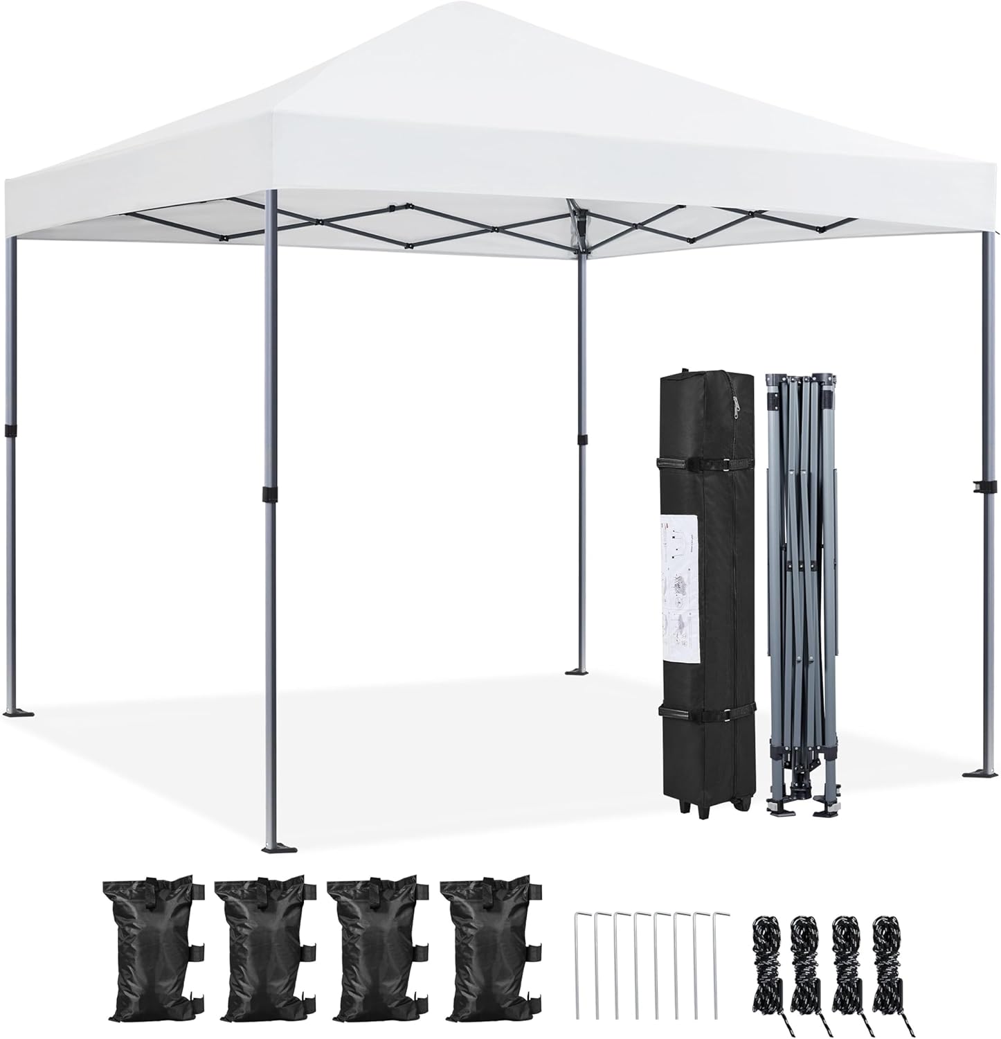 Yaheetech 8x8 Pop Up Canopy Tent for Outdoor Activities