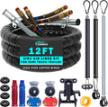 Semi Truck 12FT 3-in-1 Air Line Kit with Gladhand Holder - Durable Fit