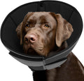 Soft Dog Cone for Large Dogs - Comfortable Post-Surgery Recovery L