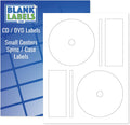 Blank Labels CD/DVD Full Face Compatible Labels - 2000 Disc Pack