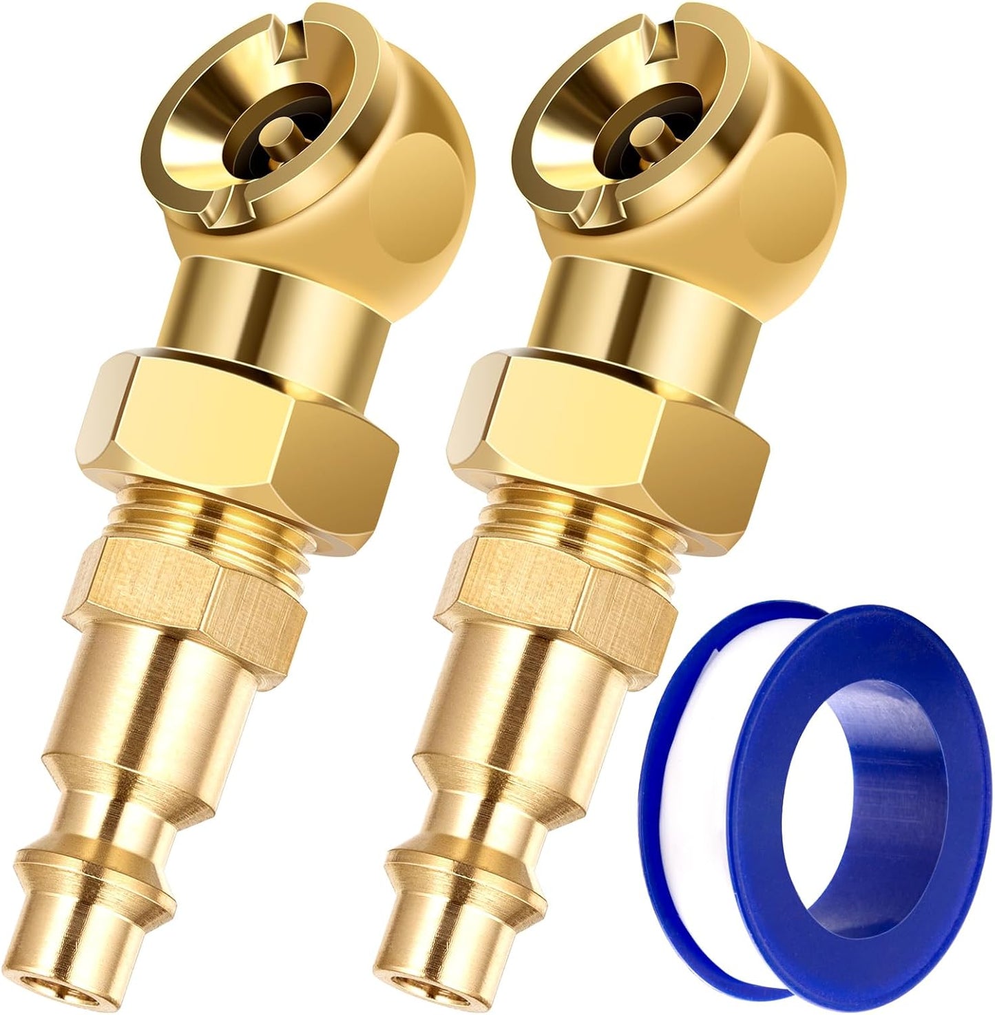 SARDVISA Metal Air Chuck Set - Quick Tire Inflation!