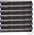 Set of 9 Winn Grips Dri-Tac Midsize Gray Golf Grip Bundle
