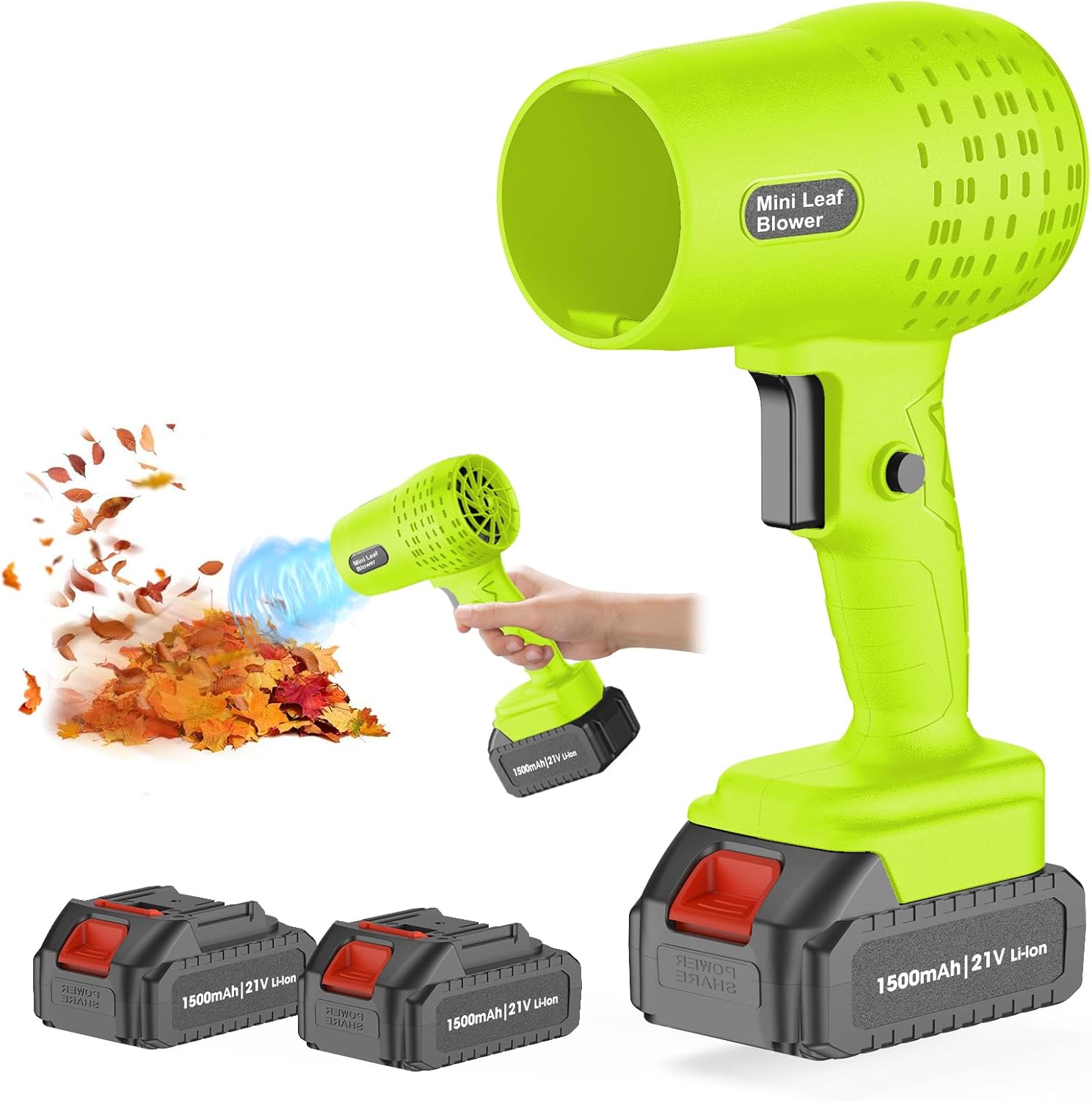 Powerful 21V Leaf Blower for Efficient Lawn Care and Cleaning