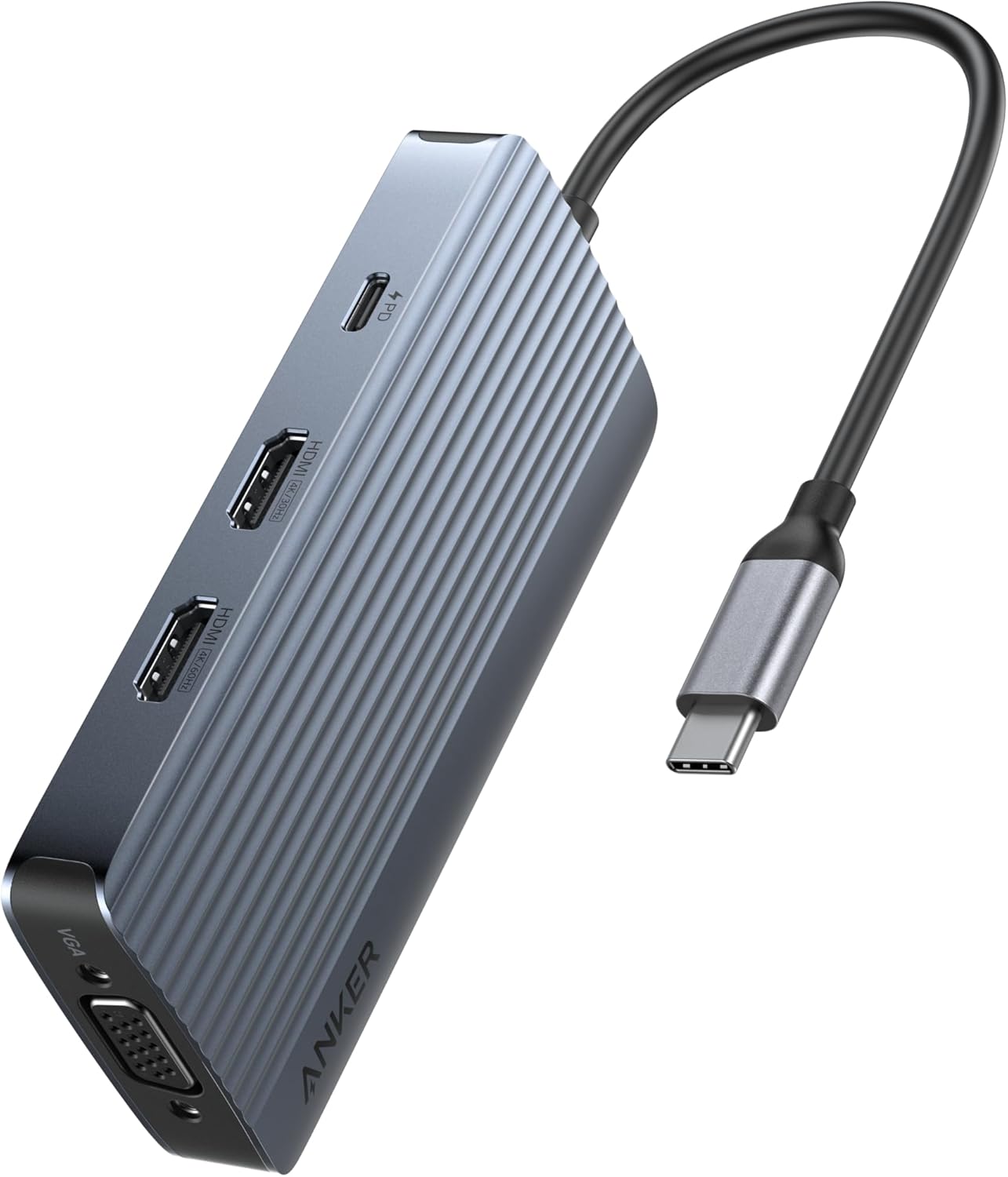 Anker 8-in-1 USB-C Hub for Triple Display and Fast Transfers