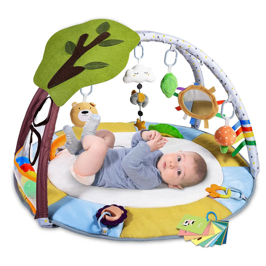 Thicker Non-Slip Baby Gym Play Mat: Sensory & Motor Skills