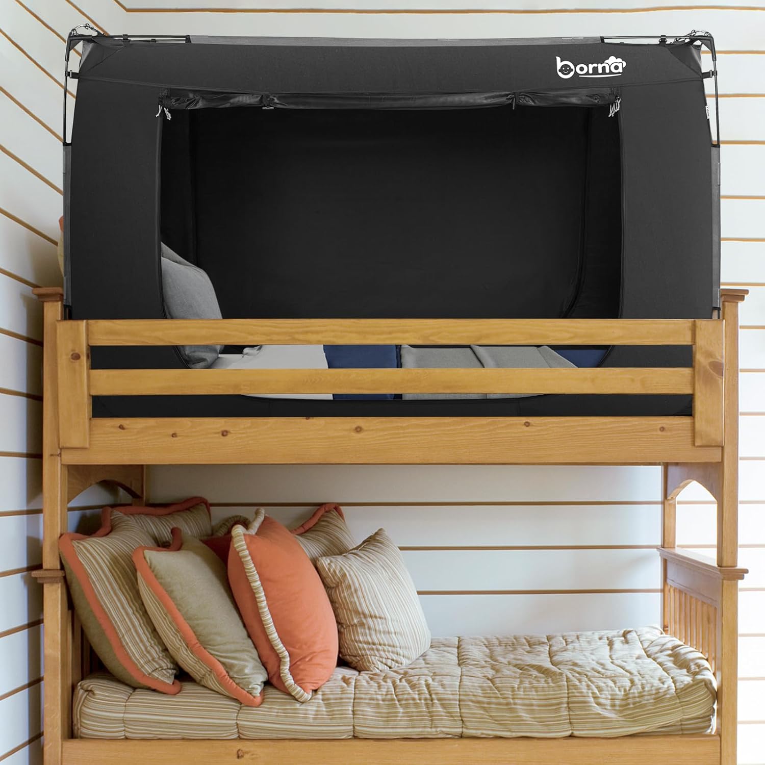 BORNA Twin Size Bed Tent - Privacy & Comfort
