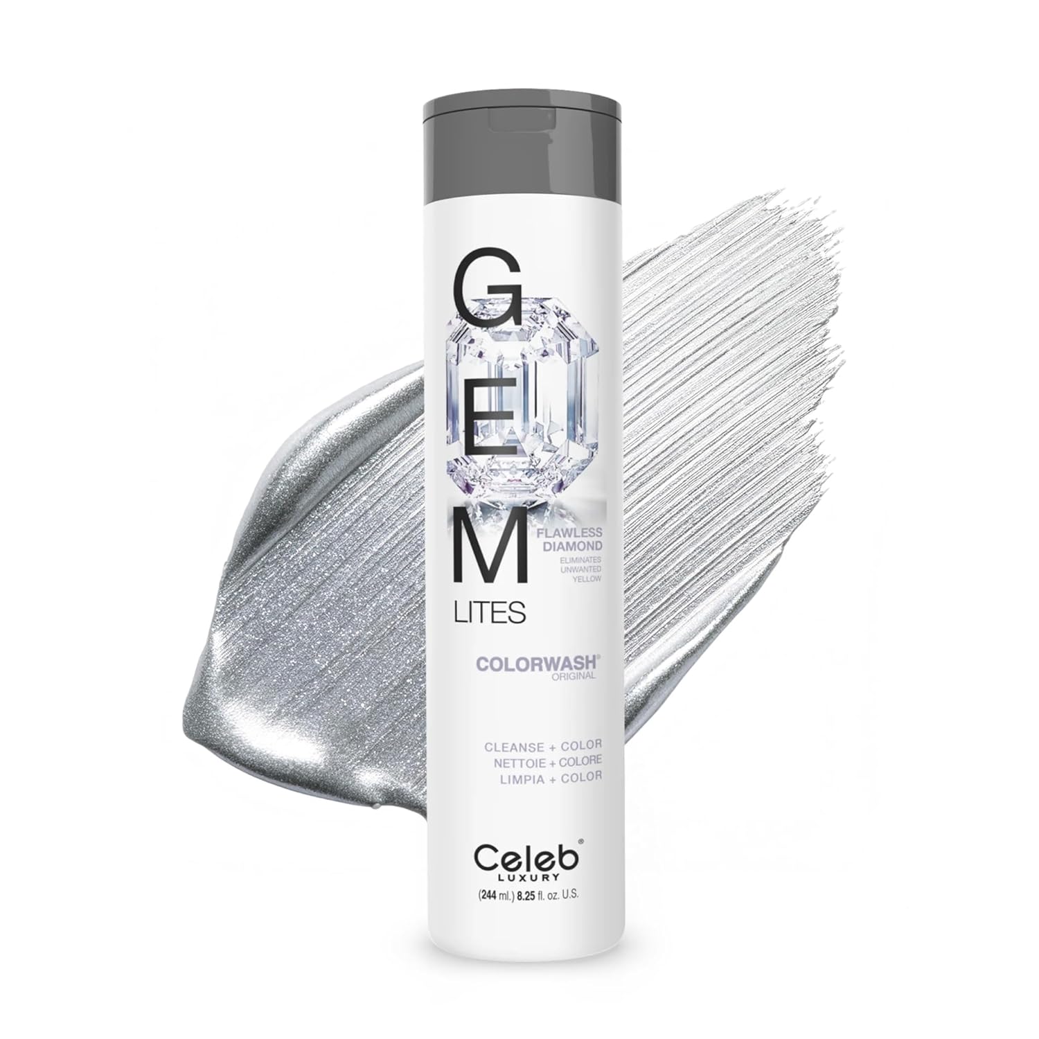 Celeb Luxury Colorwash Color Depositing Shampoo for Vibrant Hair