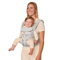 Omni Classic Mesh Baby Carrier Pearl Grey - All-Position Comfort