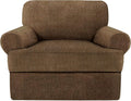 T Cushion Chair Covers Super Stretch Slipcover Set - T Cushion Fit