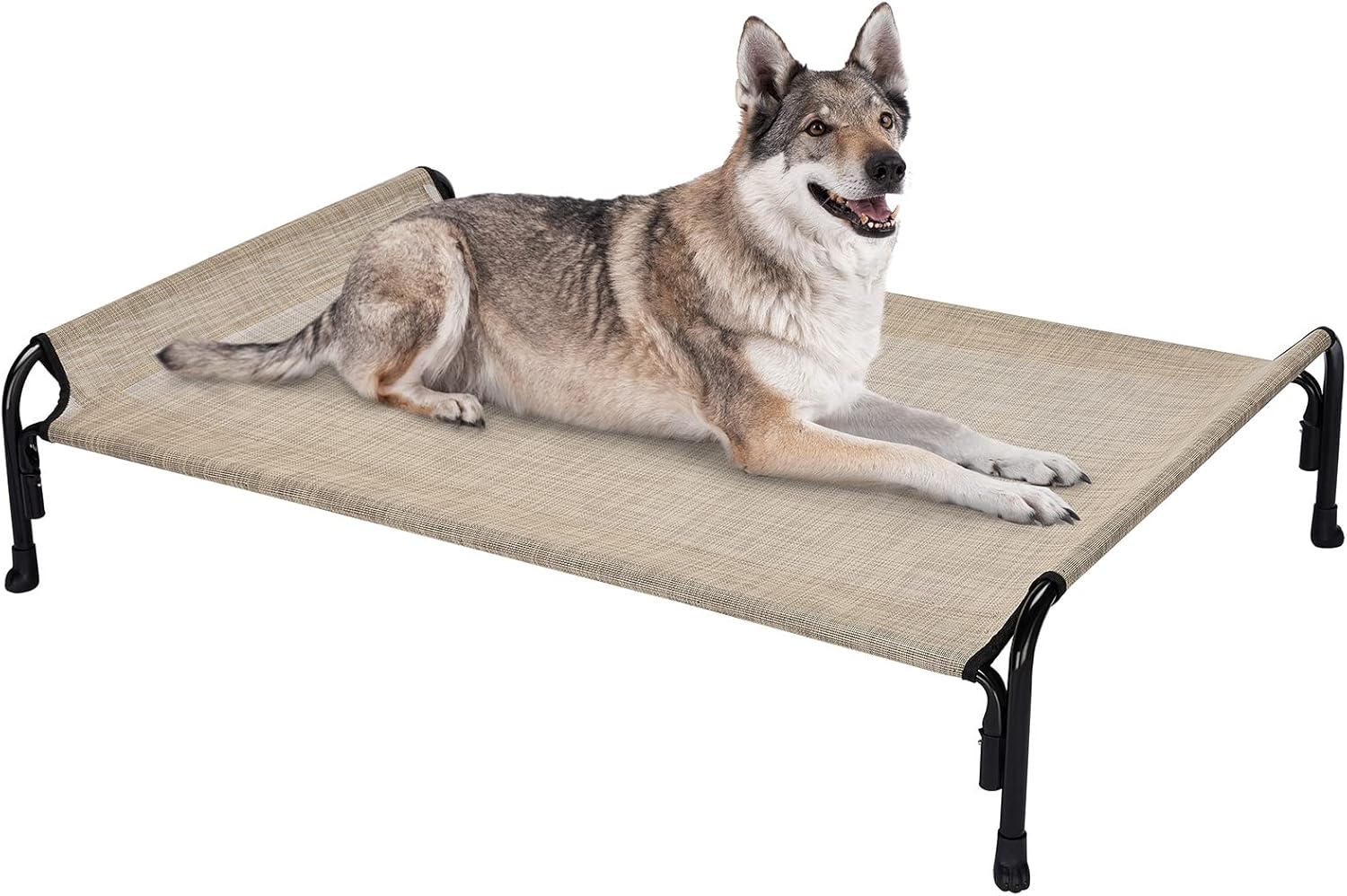 Veehoo Outdoor Elevated Dog Bed for Large Dogs, Cooling Cot