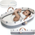 Vesta Baby Woven Cotton Rope Moses Changing Basket - Portable Nursery