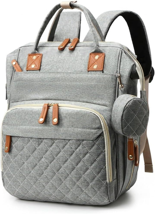 Waterproof Multifunction Diaper Backpack - Baby Registry Must-Have!