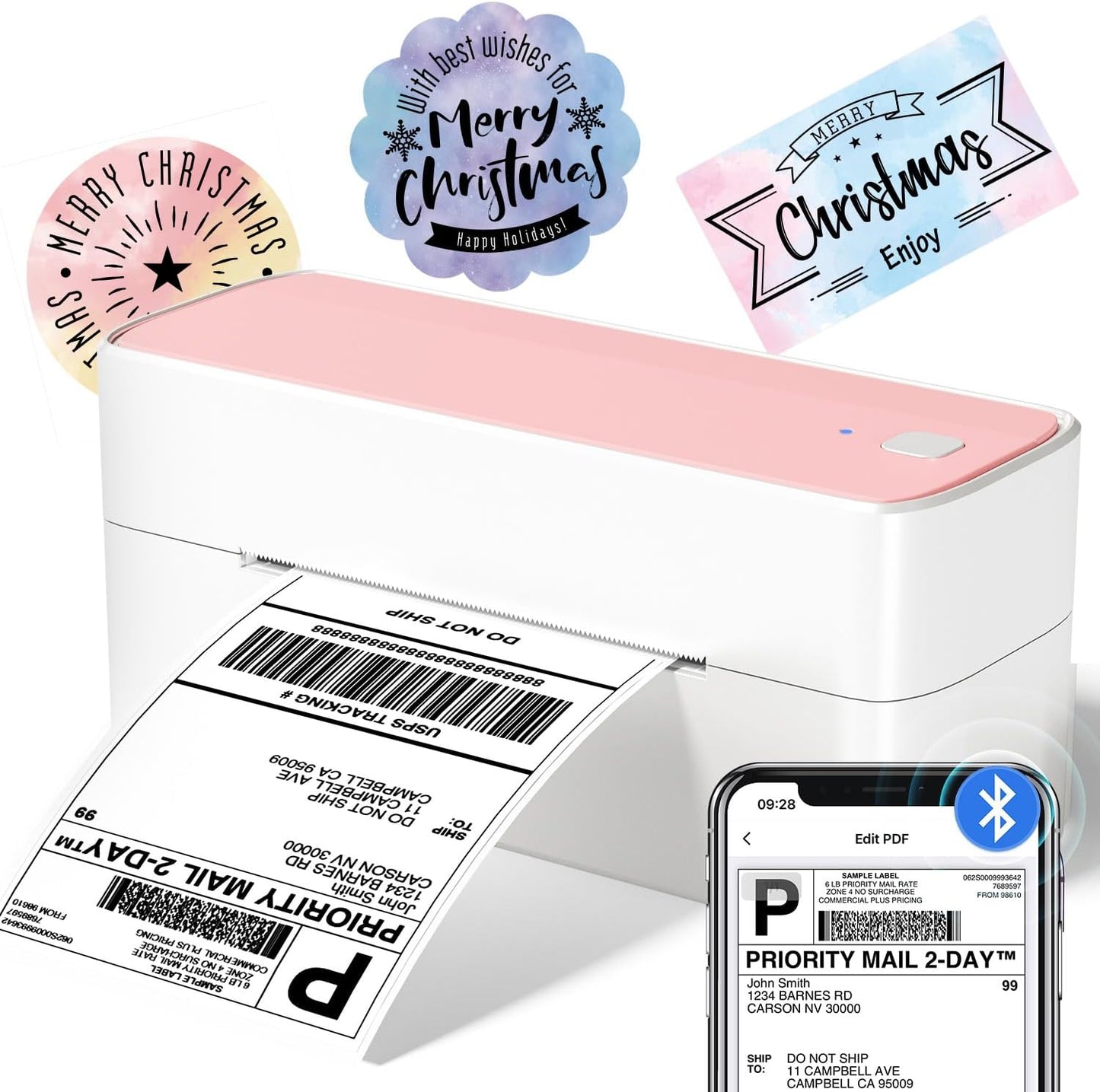 Phomemo Wireless Thermal Label Printer - Print Anywhere!