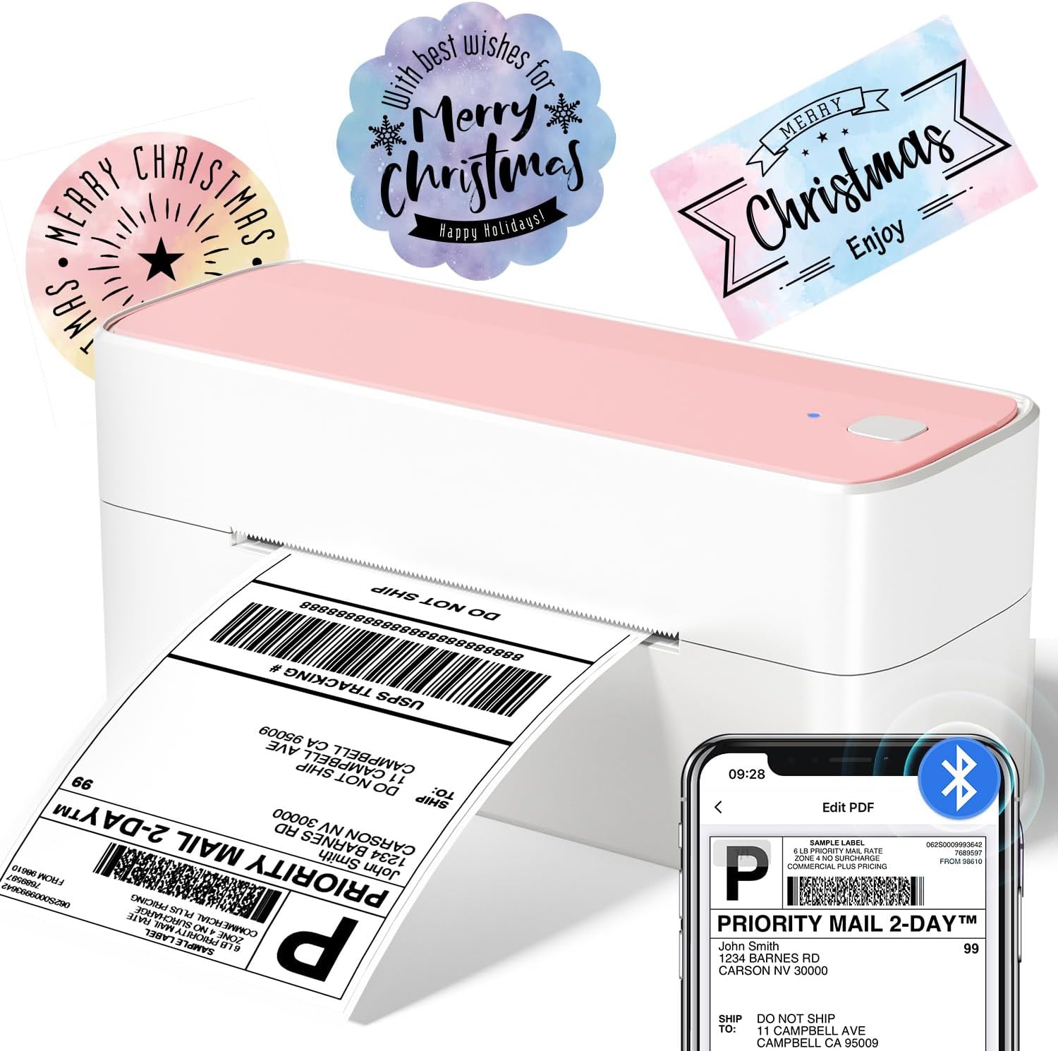 Phomemo Wireless Thermal Label Printer - Print Anywhere!