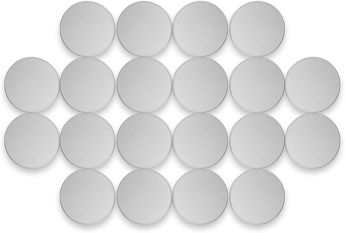Blank Coins for Laser Engraving - Zinc Alloy Challenge Coins