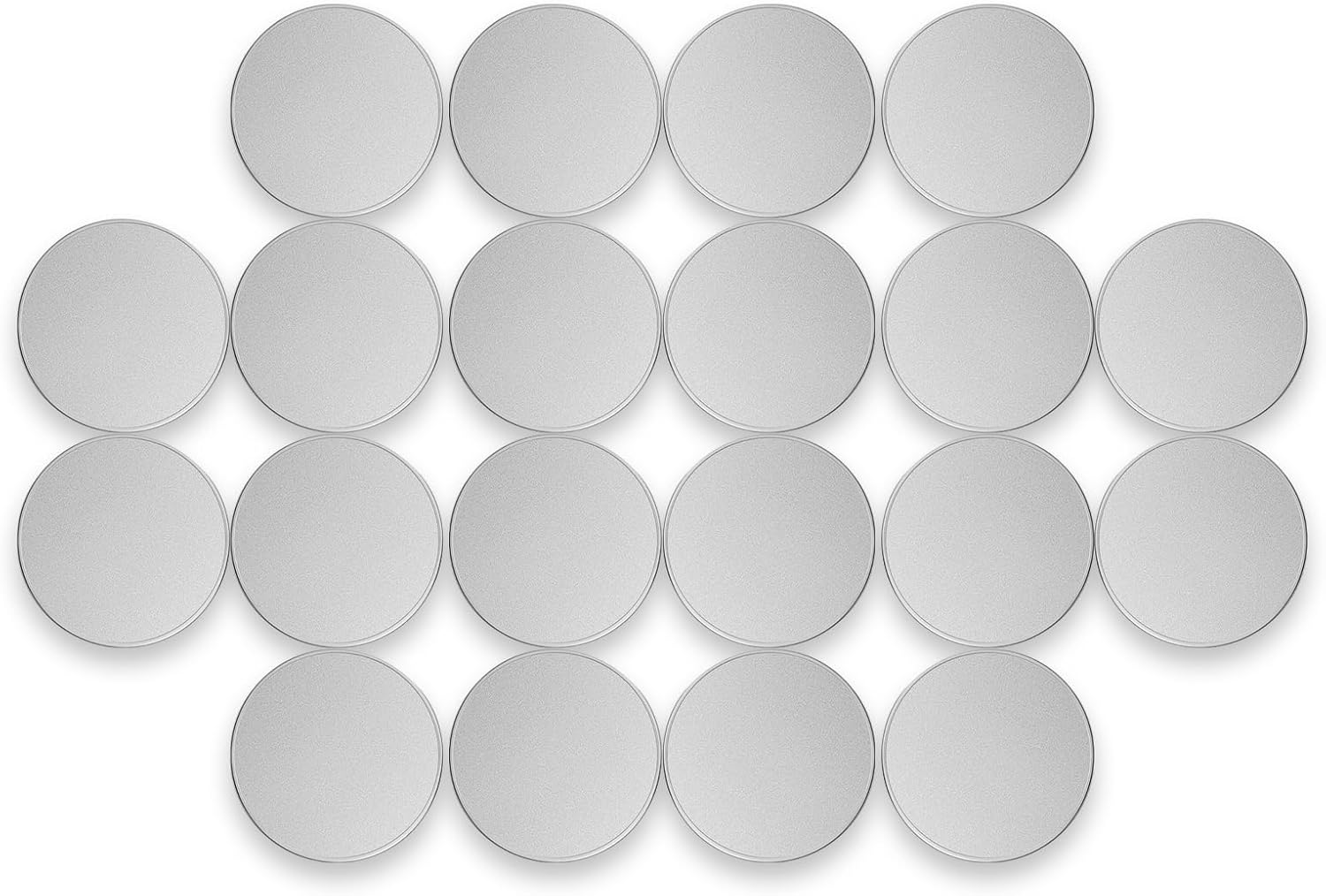 Blank Coins for Laser Engraving - Zinc Alloy Challenge Coins