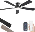 ZMISHIBO 52 in Ceiling Fan with Light - Quiet, Dimmable LED