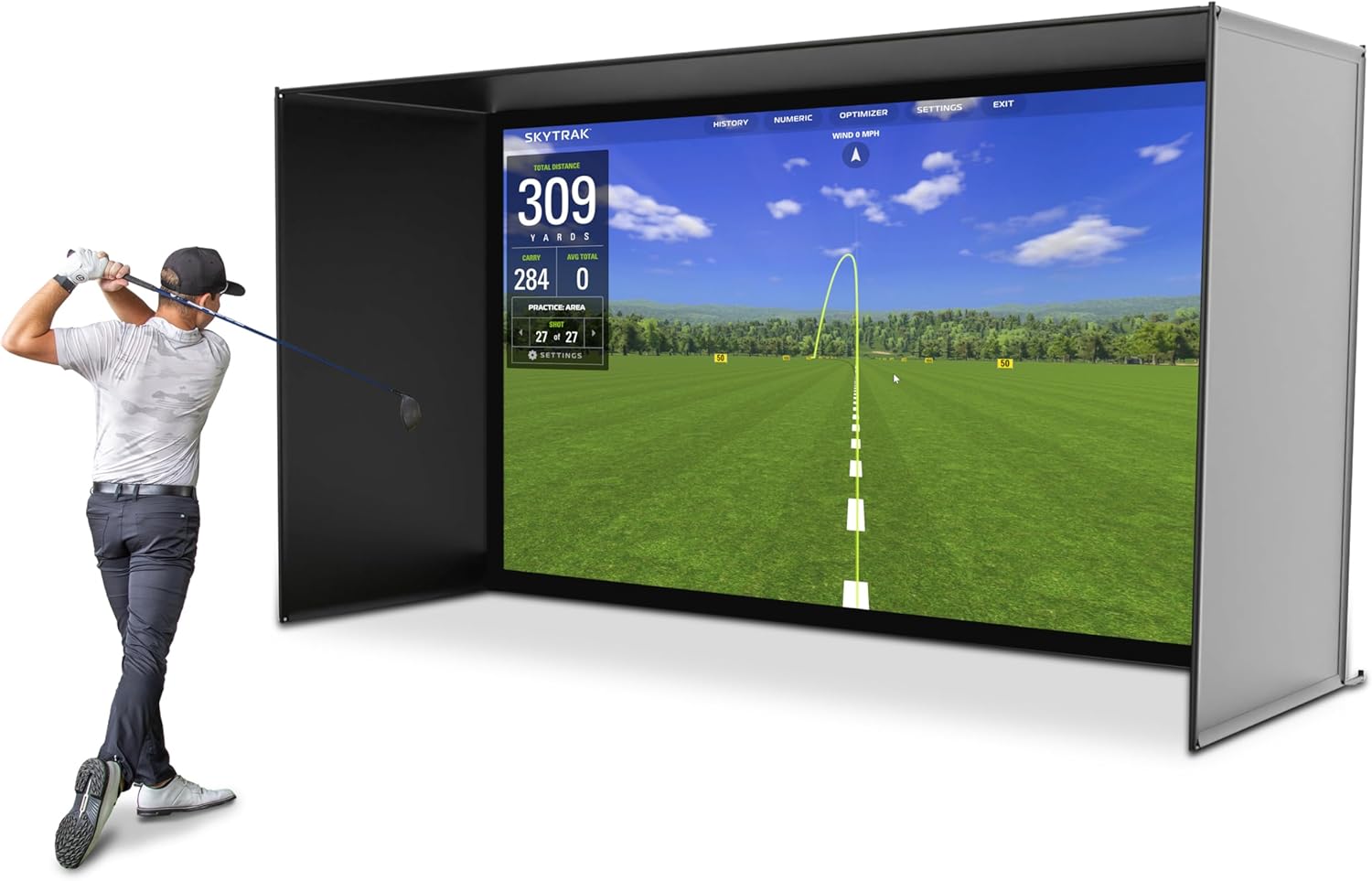 GoSports Golf Simulator Nets - Ultimate Screen Kit