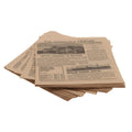 G.E.T. 4-T6000 7in x 7in Honolulu Newsprint Basket Liners