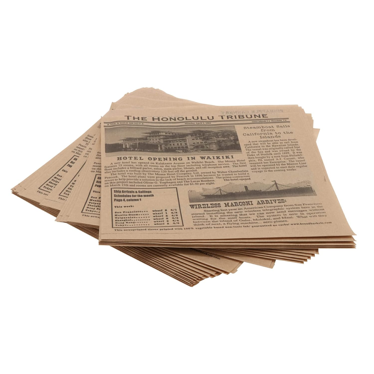 G.E.T. 4-T6000 Appetizer Serving Basket Tissue Liner Paper Review