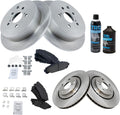 Front and Rear Brake Pad & Rotor Kit with Brake Chemical Kit - Direct