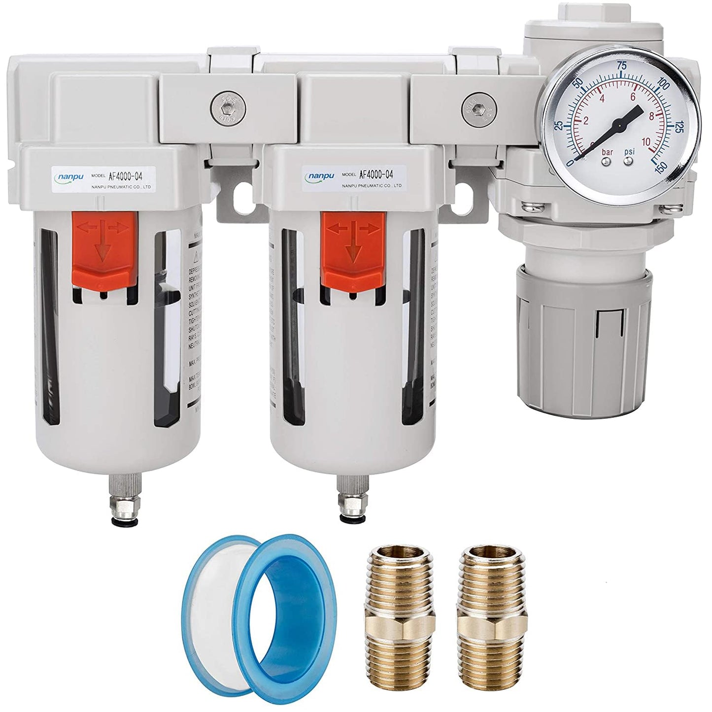 NANPU 3/4in NPT Air Drying System with Double Air Filters