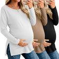 Maternity Long Sleeve T-Shirts for Comfortable Pregnancy Wear