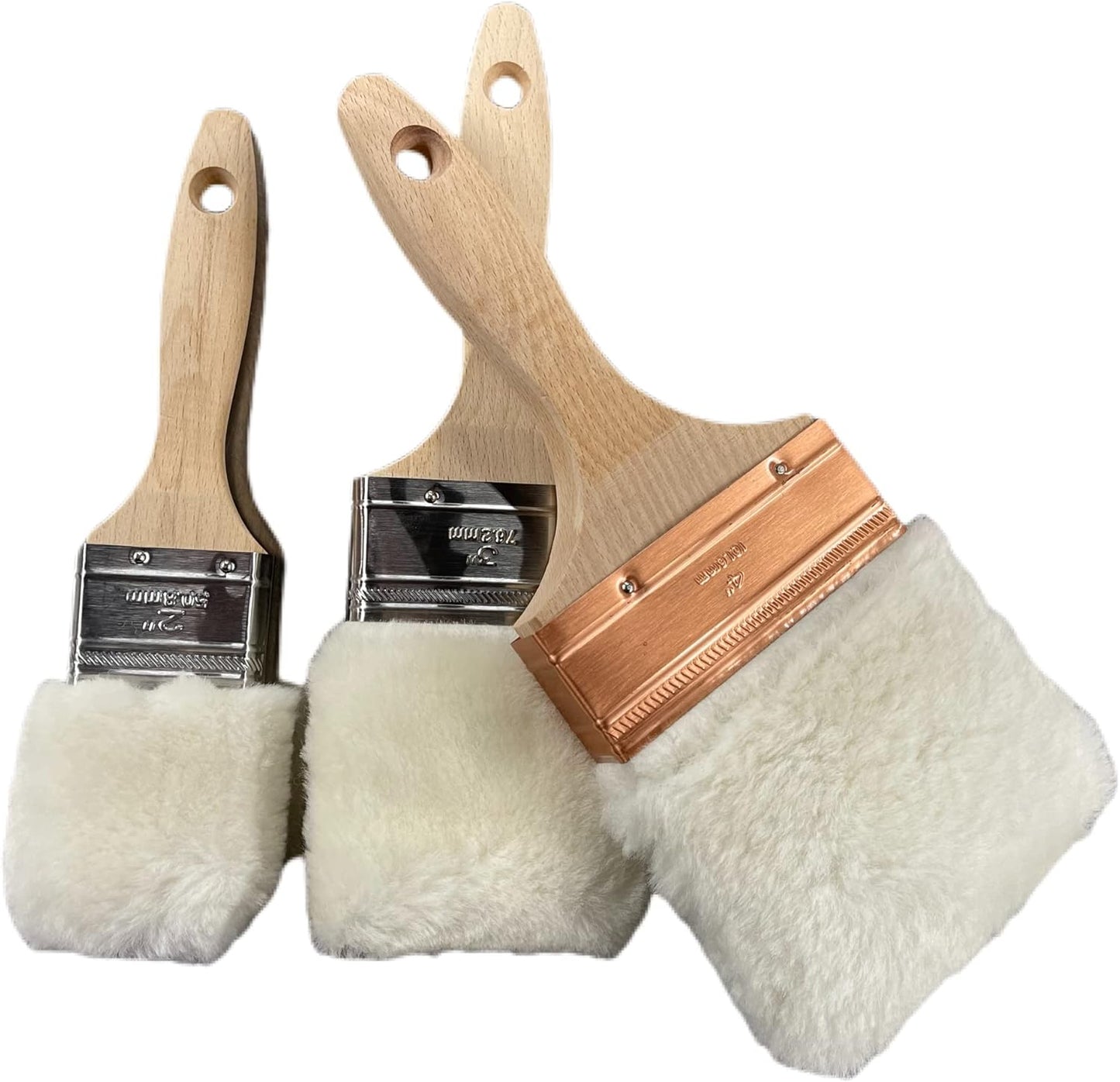 Lambskin Stain & Paint Brush for All Latex and Oil Based Paints