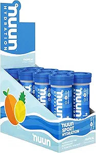 Nuun Sport Electrolyte Drink Tablets for Hydration and Energy