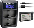 Kastar V4 Battery and LCD Dual USB Charger - Long Life Replacement