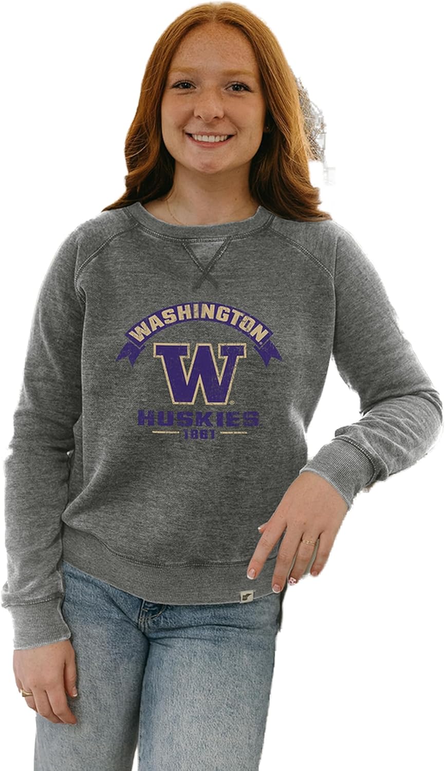 Washington Huskies Women's Vintage Crewneck Sweatshirt Review
