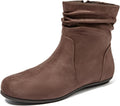 Luoika Women's Wide Width Ankle Boots - Comfortable Wide-Fit