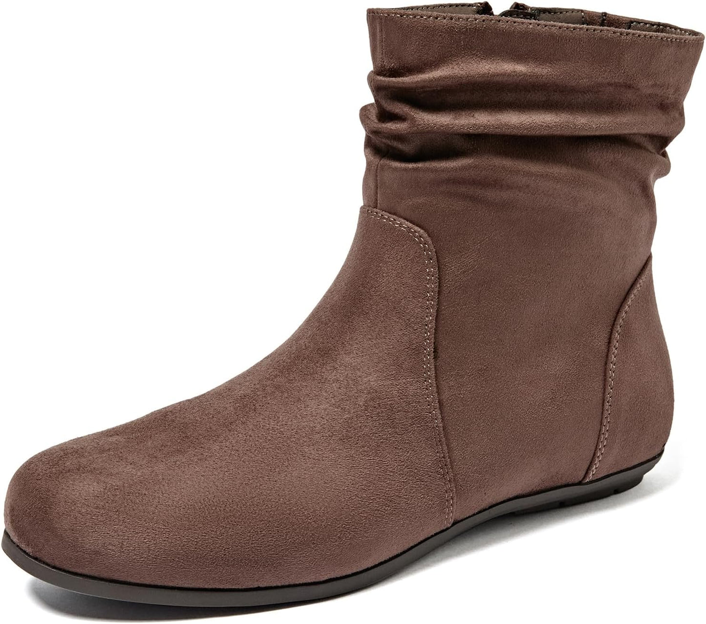 Luoika Women's Wide Width Ankle Boots for Comfort and Style