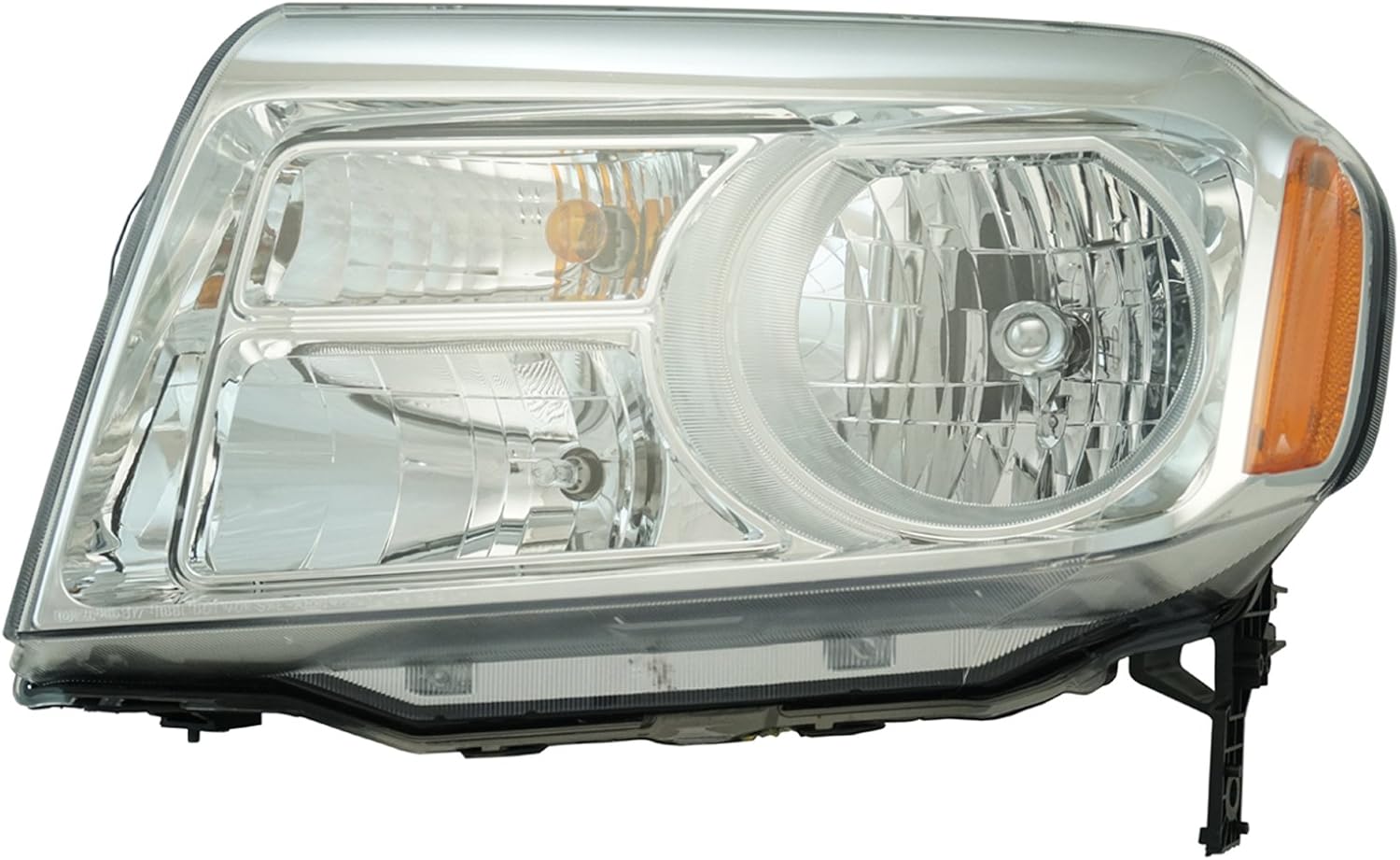 TRQ Driver Side Headlight Assembly for 2012-2015 Honda Pilot
