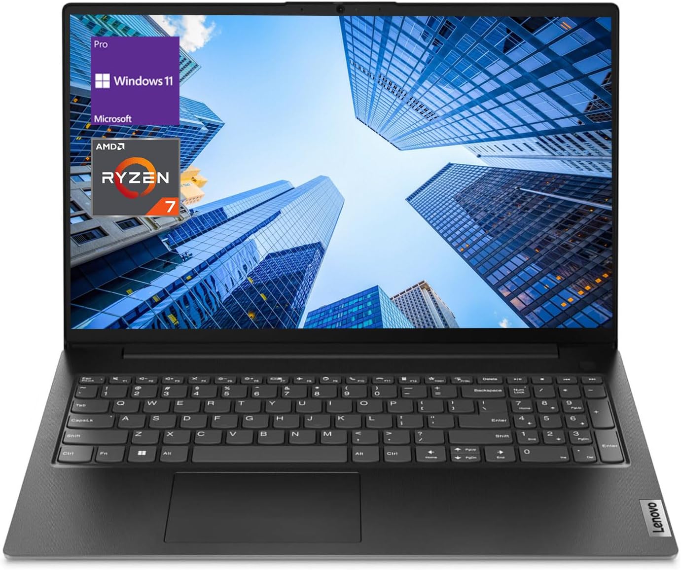 Lenovo V-Series V15 Business Laptop with AMD Ryzen 7 Processor