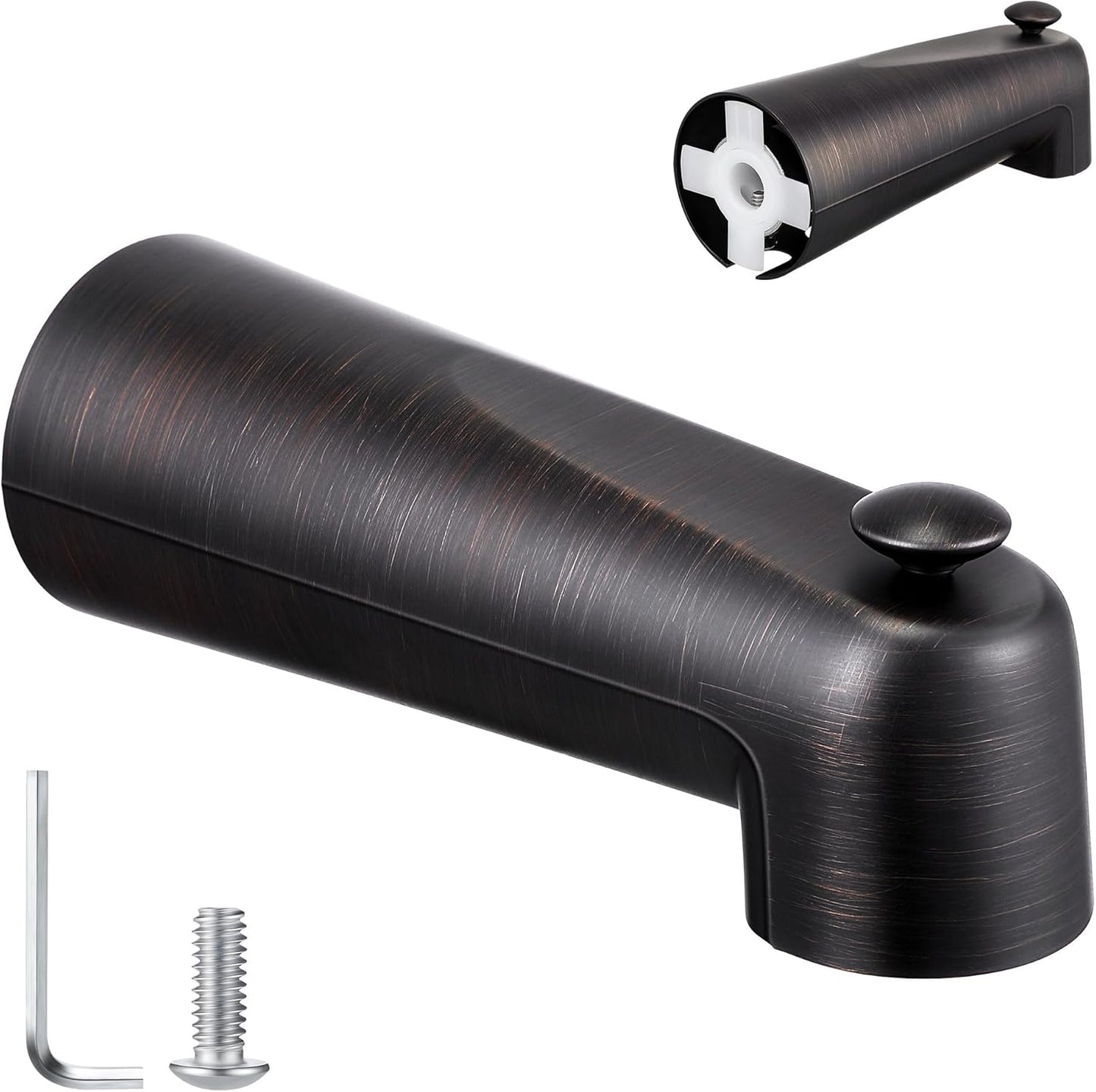 Enhon 7 Inch Slip on Tub Spout with Diverter for Moen 3839