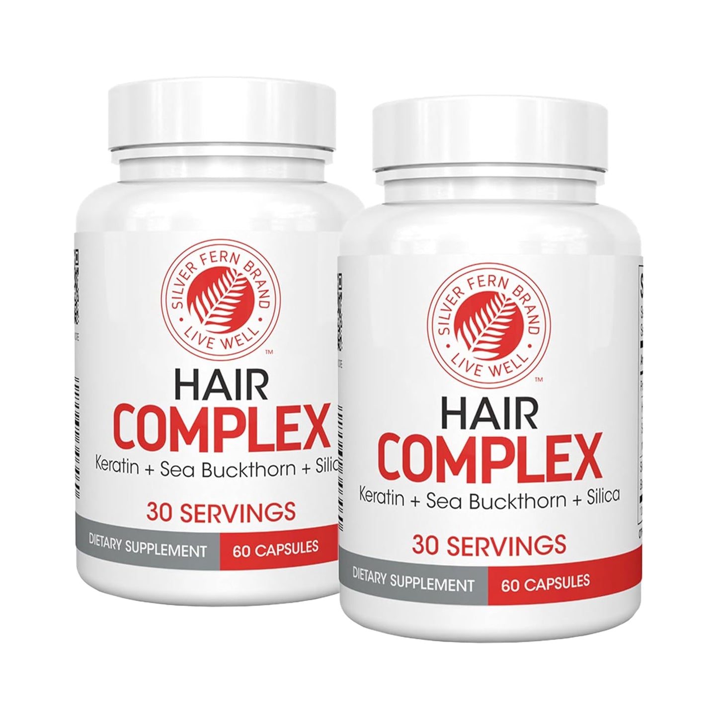 Silver Fern Hair Complex Supplement for Healthy Hair Growth