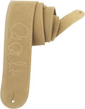 PRS Suede Guitar Strap Black - 2.5in Soft Suede, Adjustable to 50in