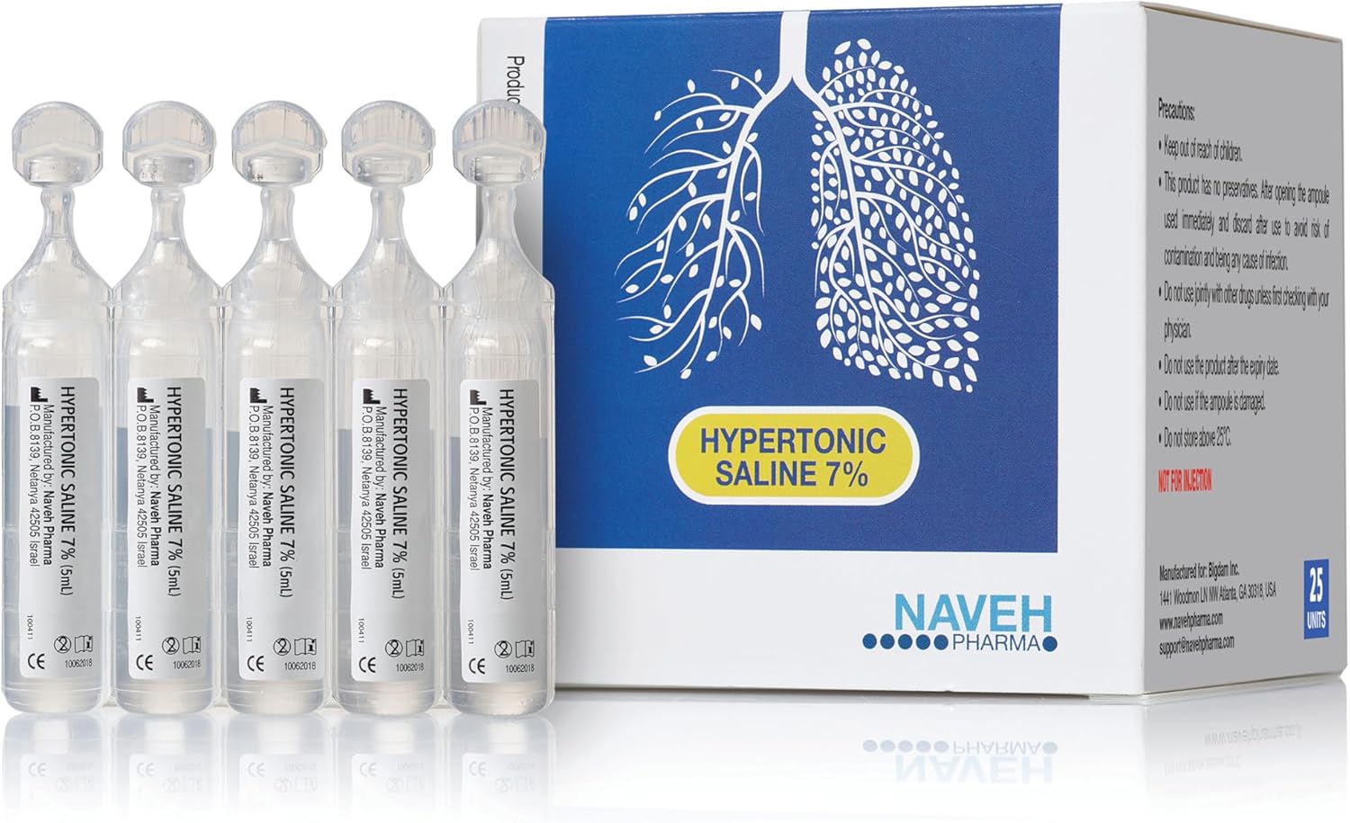 Clear Airways with NAVEH PHARMA Hypertonic Saline!