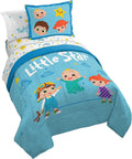 CoComelon Little Star Full Bed Set - Soft Microfiber Comforter