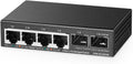 2.5G Web Managed 4-Port Switch with 2x10G SFP+ - Compact Multi-Gig