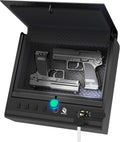 Biometric Gun Safe for Handgun 0.22 Cubic Feet - Fast Fingerprint