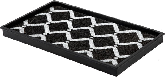 Heavy Duty Waterproof Rubber Shoe Storage Mat for Entryway